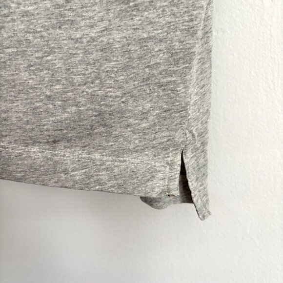 Billy Reid Gray Short Sleeve Polo Shirt with Chest Pocket Men’s Size XL - Picture 4 of 7